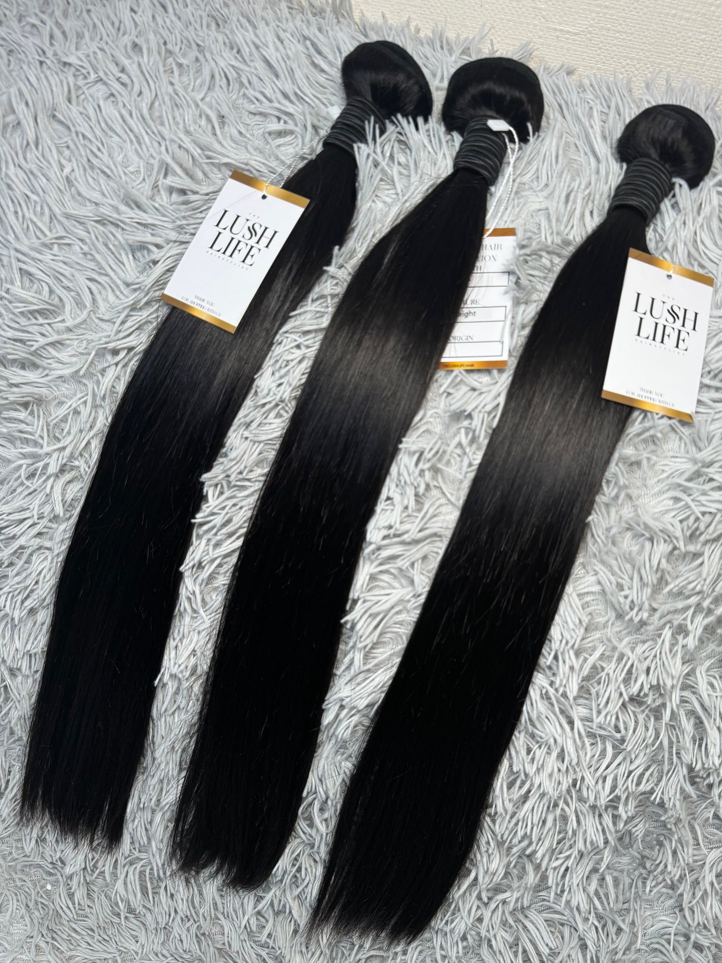 LUSH VIRGIN BUNDLES (straight & bodywave)